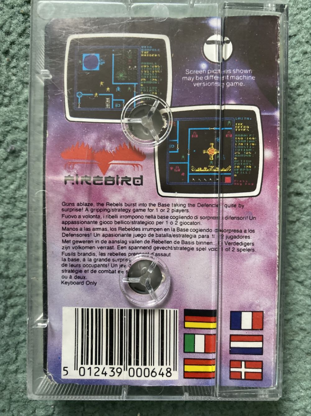 Rebelstar - Sinclair ZX Spectrum (Firebird) video game collectible - Main Image 2