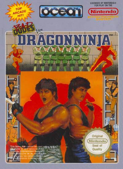 Bad Dudes Vs Dragonninja - Nintendo Entertainment System (NES) video game collectible - Main Image 1