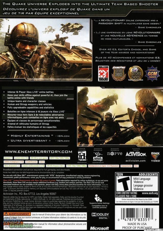 Enemy Front - Sony PlayStation 3 (PS3) (Bandai Namco Games - 1) video game collectible - Main Image 2