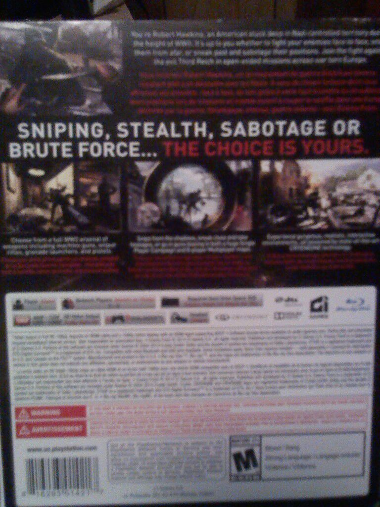 Enemy Front - Sony PlayStation 3 (PS3) video game collectible - Main Image 2