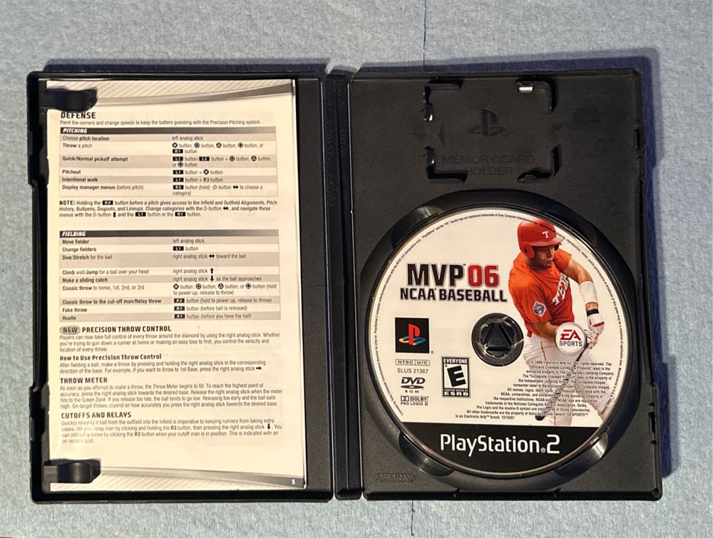 MVP NCAA Baseball ‘06 - Sony PlayStation 2 (PS2) (Electronic Arts/EA Games - 2) video game collectible [Barcode 014633151534] - Main Image 4