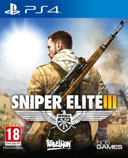Sniper Elite III - Sony PlayStation Network (PSN) (Rebellion - 2-12) video game collectible [Barcode 8023171034478] - Main Image 1
