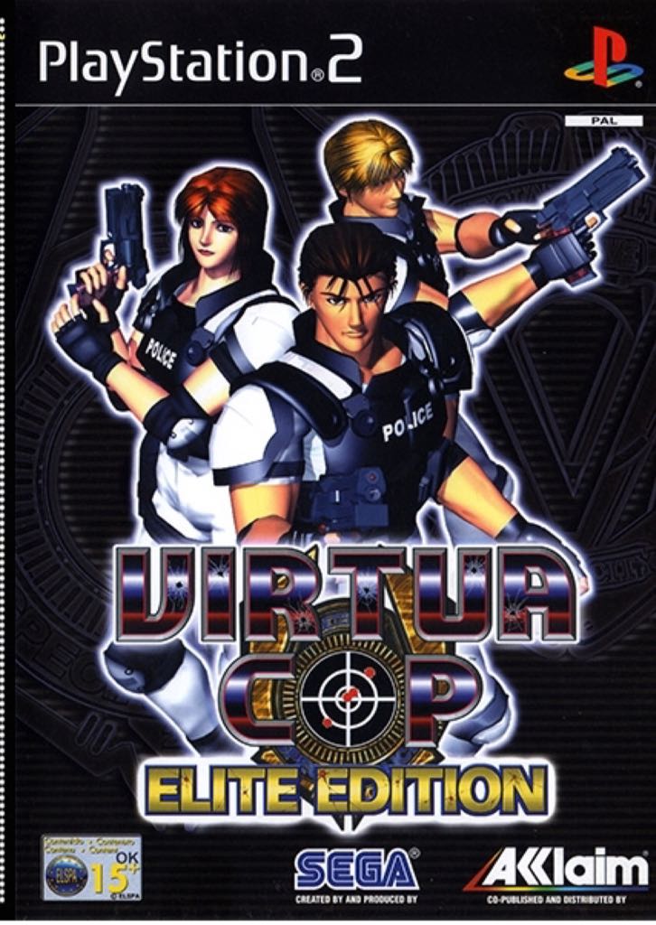 Virtua Cop: Elite Edition - Sony PlayStation 2 (PS2) video game collectible [Barcode 3455192332335] - Main Image 1