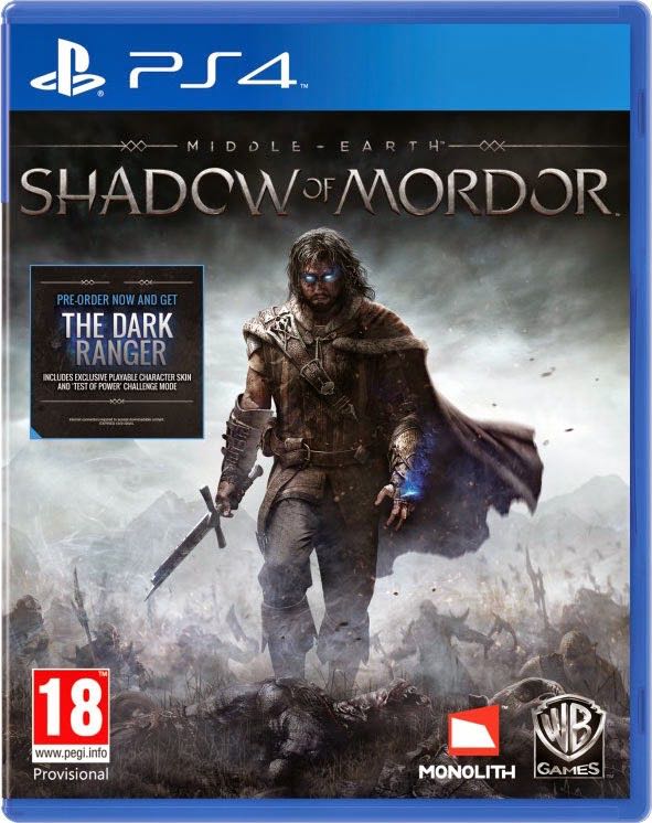 Shadow Of Mordor - Sony PlayStation 4 (PS4) (Monolith - 1) video game collectible [Barcode 5051895267011] - Main Image 1