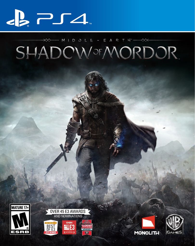 Middle Earth: Shadow of Mordor - Sony PlayStation 4 (PS4) video game collectible - Main Image 1