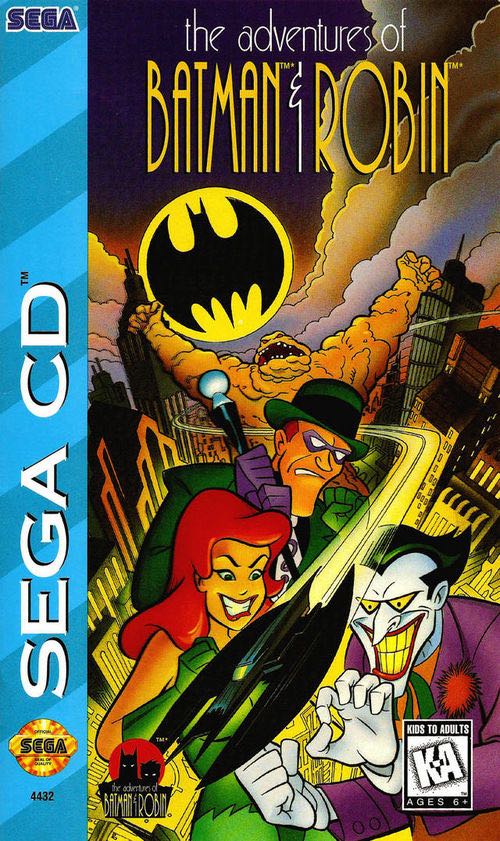 The Adventures Of Batman And Robin - Sega CD video game collectible - Main Image 1
