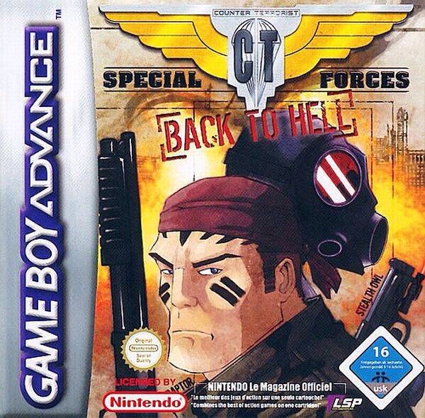CT Special Forces 3 Back To Hell - Nintendo Game Boy Advance (GBA) video game collectible - Main Image 1