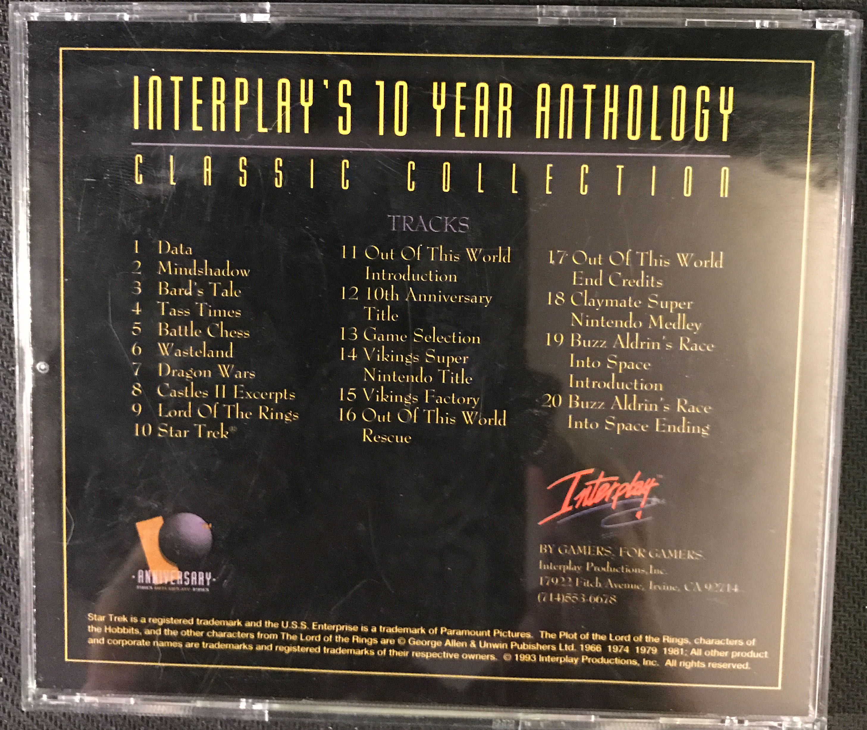 Interplay: 10 Year Anthology - PC (Interplay) video game collectible [Barcode 5026102511034] - Main Image 2