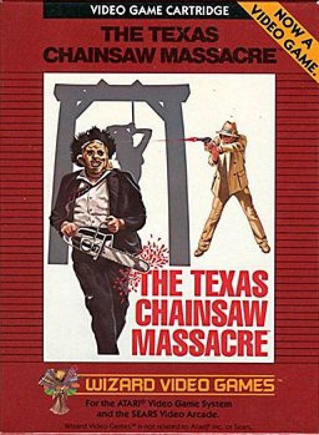 Texas Chainsaw Massacre - Atari 2600 video game collectible - Main Image 1