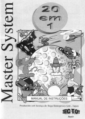 20 em 1 - Sega Master System video game collectible - Main Image 1