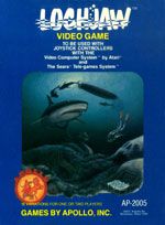 Shark Attack (Lockjaw) - Atari 2600 (Apollo) video game collectible - Main Image 2