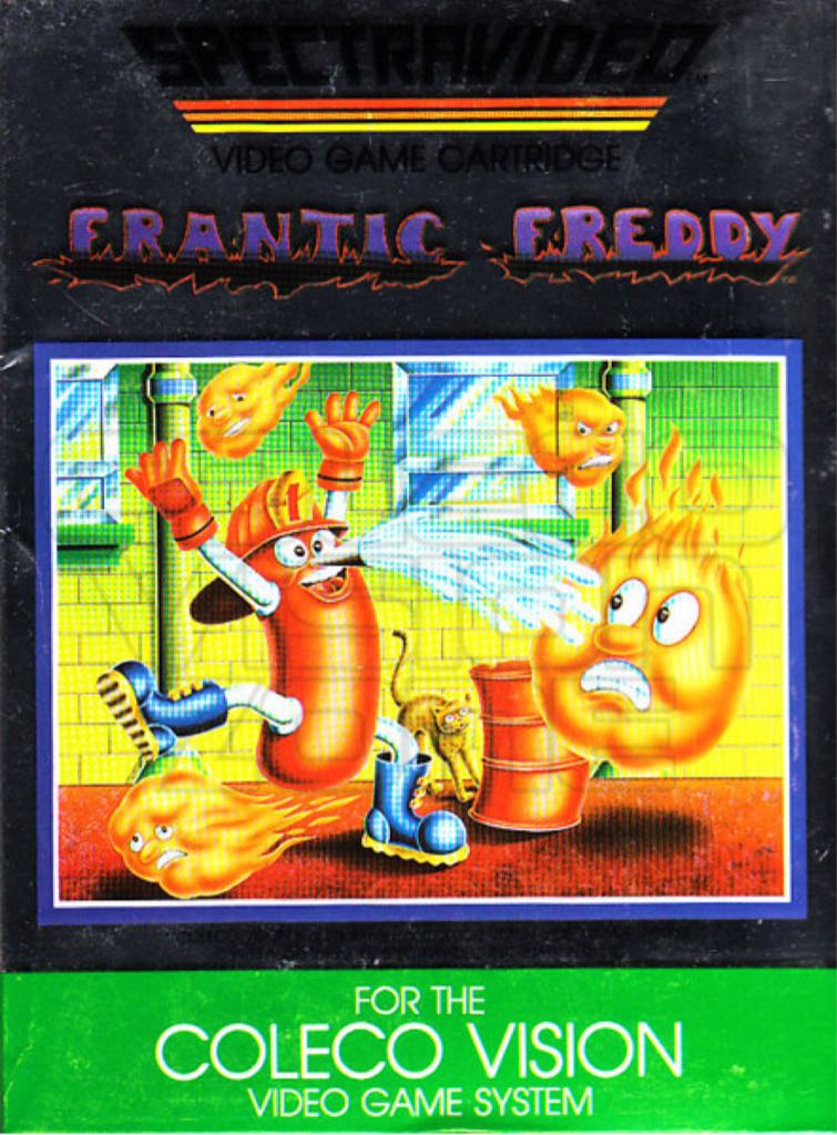 Frantic Freddy - Colecovision (Spectravideo) video game collectible - Main Image 1