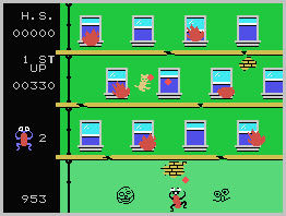 Frantic Freddy - Colecovision (Spectravideo) video game collectible - Main Image 4