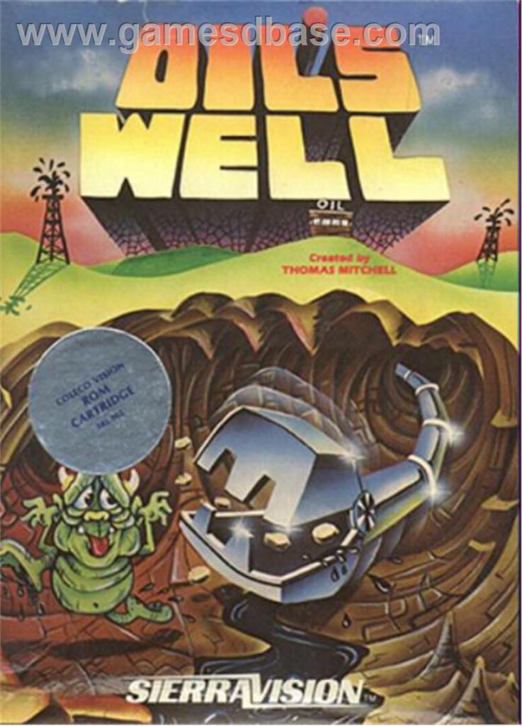 Oil’s Well - Colecovision (Sierravision) video game collectible - Main Image 1
