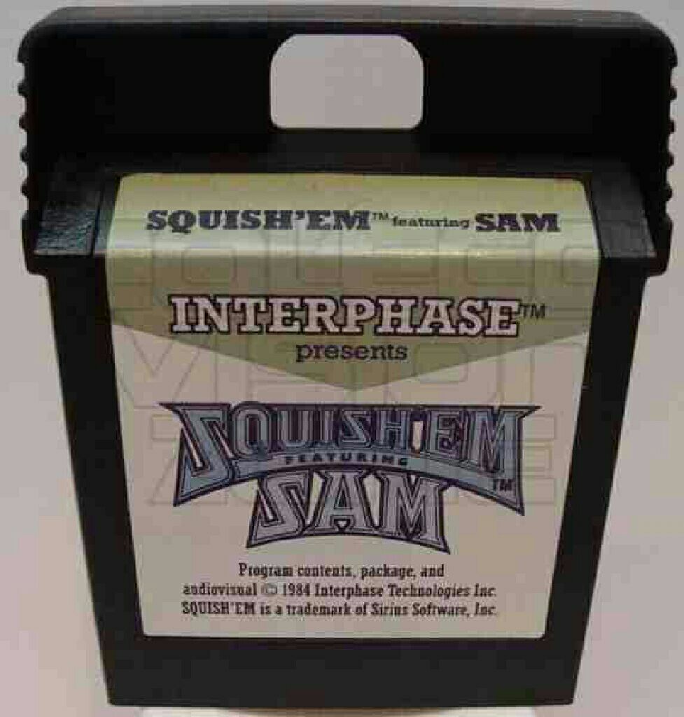 Squish’em Featuring Sam - Colecovision video game collectible - Main Image 2