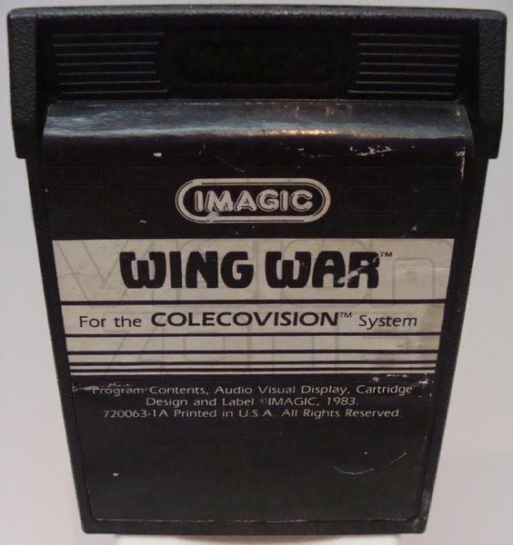 Wing War - Colecovision (Imagic) video game collectible - Main Image 3