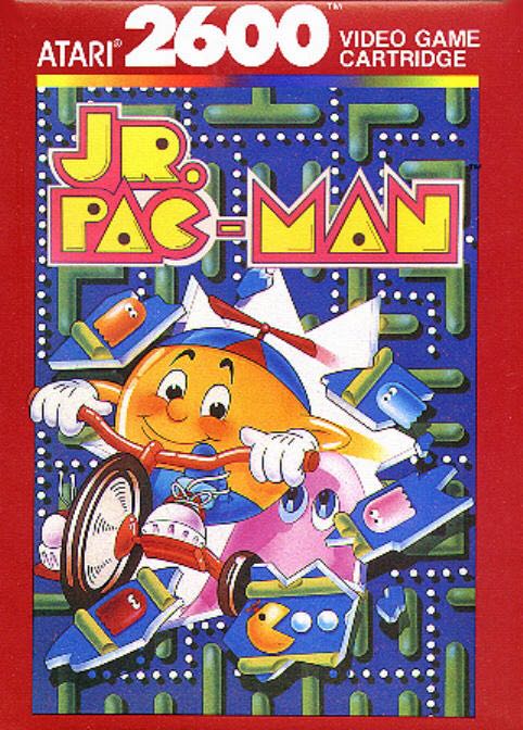 Pac-Man Jr - Atari 2600 video game collectible - Main Image 1