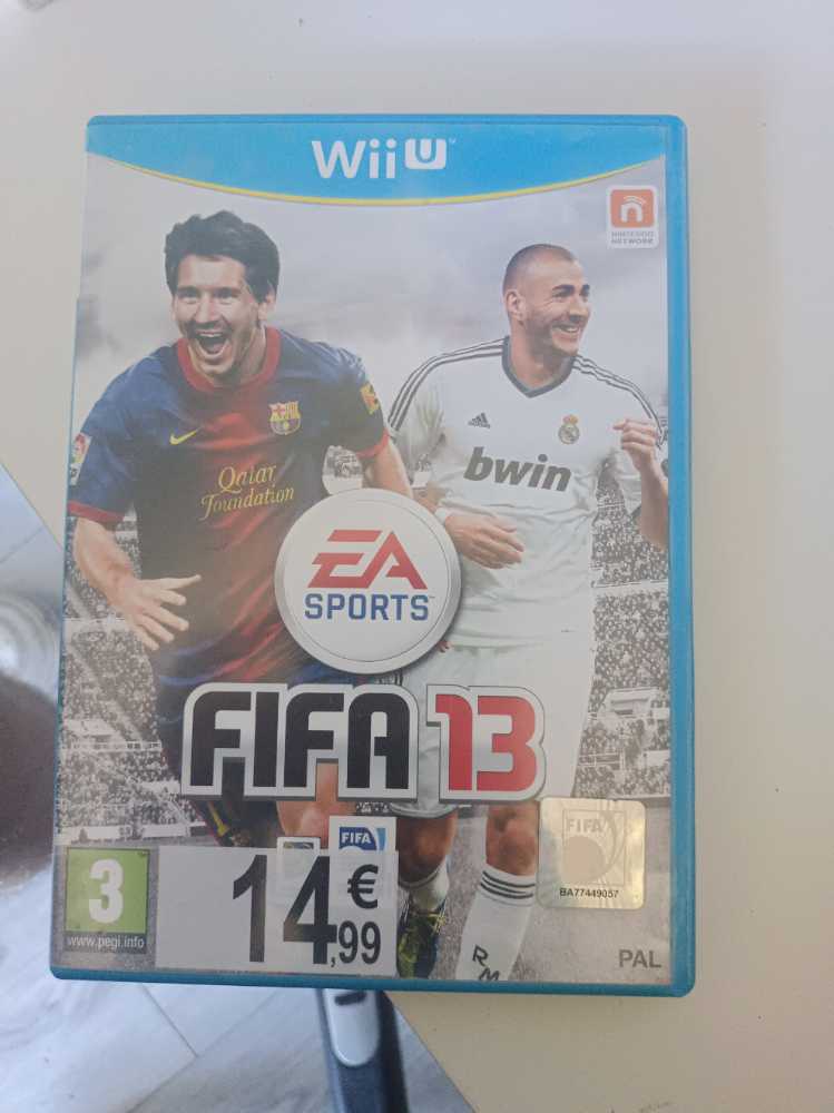 FIFA 2013 WIiU - Nintendo Wii U video game collectible [Barcode 5030931110061] - Main Image 4