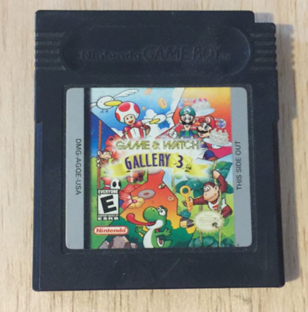 Game And Watch Gallery 3 - Nintendo Game Boy (Nintendo) video game collectible - Main Image 1