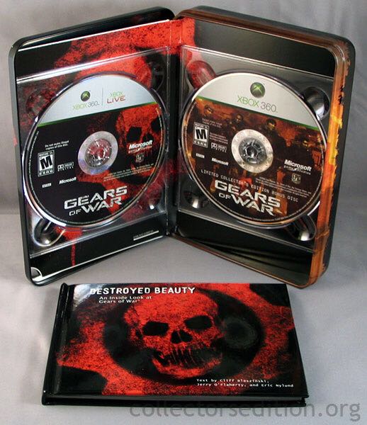 Gears Of War: Limited Collector’s Edition - Microsoft Xbox 360 (Microsoft Game Studios - 2) video game collectible [Barcode 882224262606] - Main Image 2