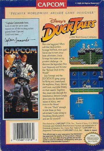 DuckTales: Remastered - Nintendo Wii U (Capcom - 1) video game collectible [Barcode 013388914029] - Main Image 2