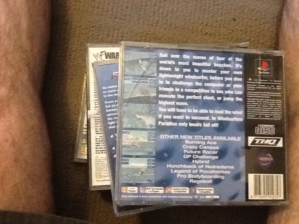 Windsurfers Paradise - Sony PlayStation video game collectible [Barcode 8713399012357] - Main Image 2