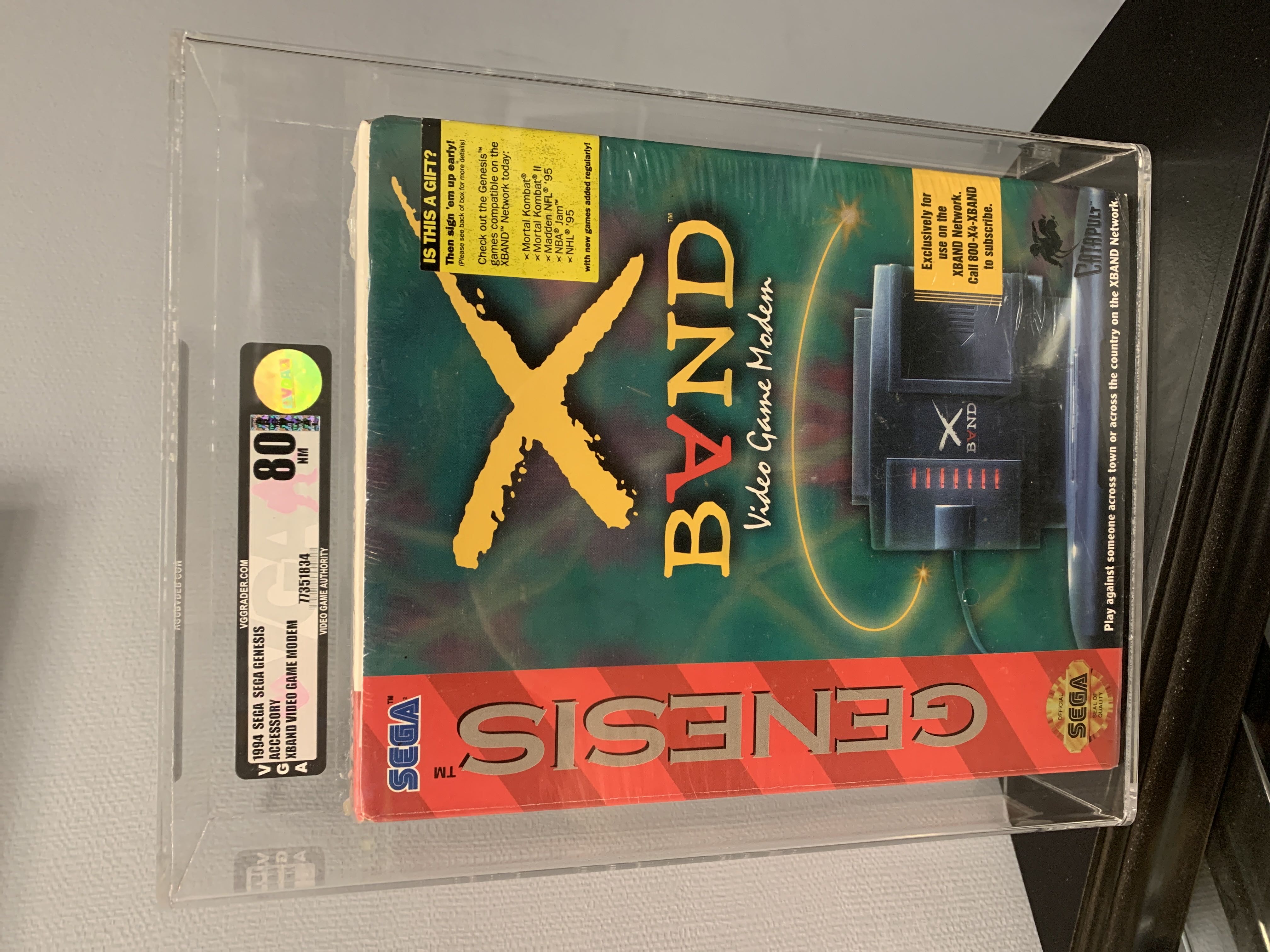 Xband - Sega Genesis (Mega Drive) video game collectible [Barcode 796377002005] - Main Image 2