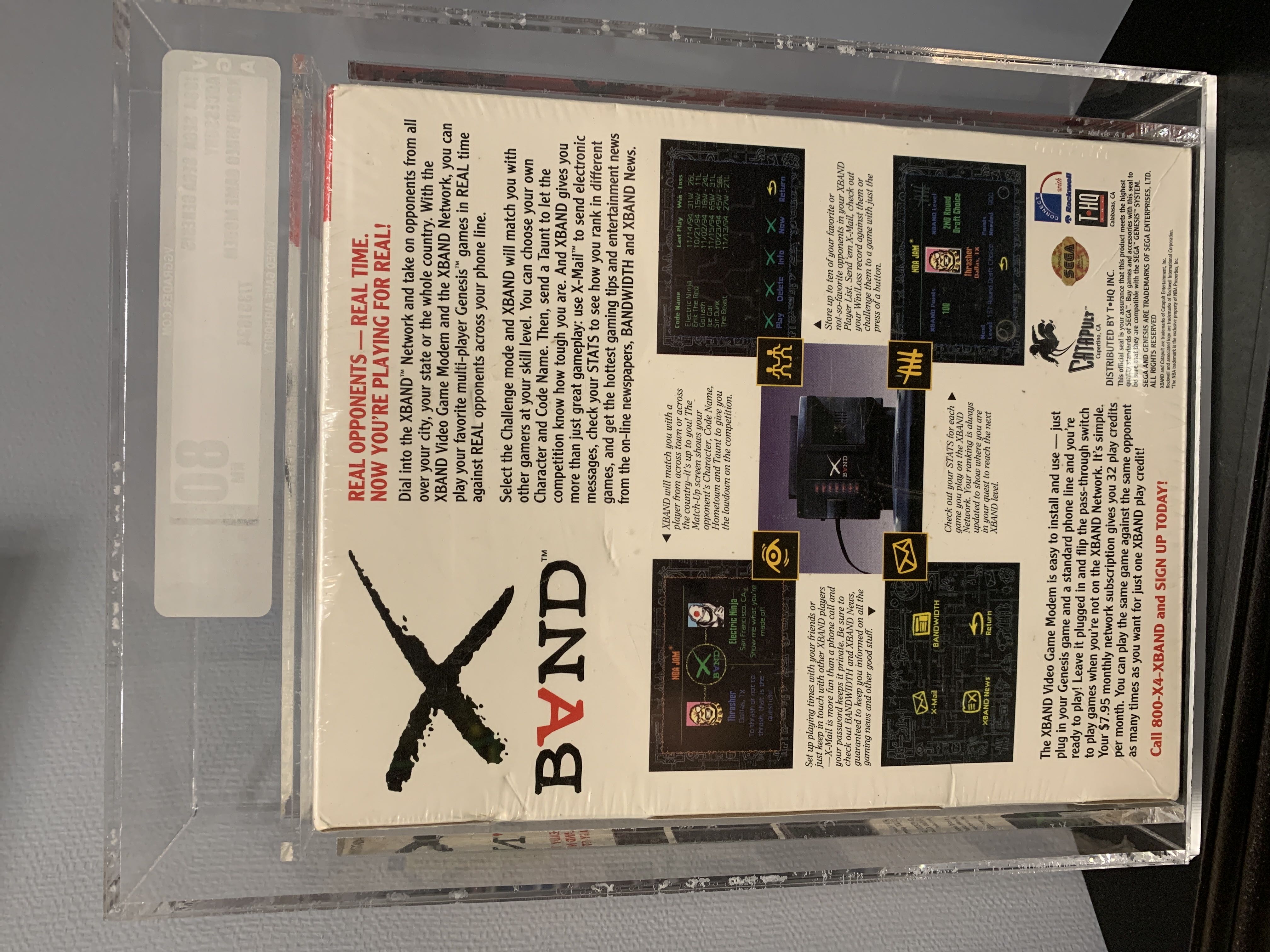 Xband - Sega Genesis (Mega Drive) video game collectible [Barcode 796377002005] - Main Image 3