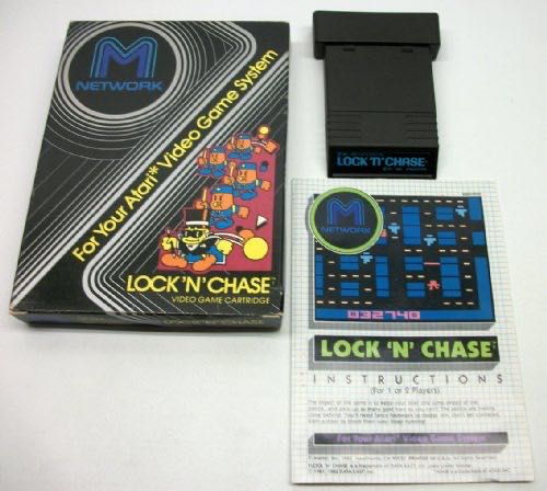 Lock And Chase - Atari 2600 (Mattel Electronics - 1) video game collectible - Main Image 2