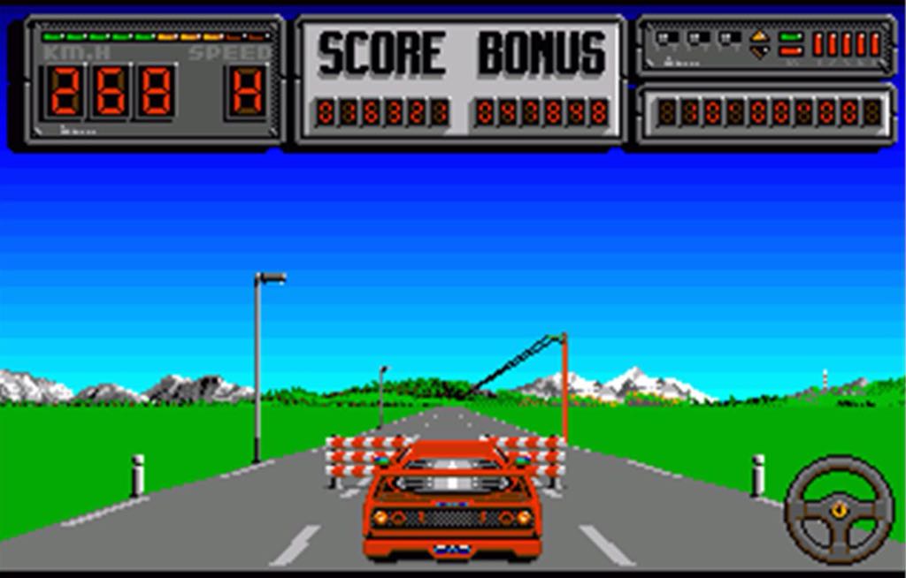 Crazy Cars 2 - Commodore Amiga video game collectible - Main Image 2