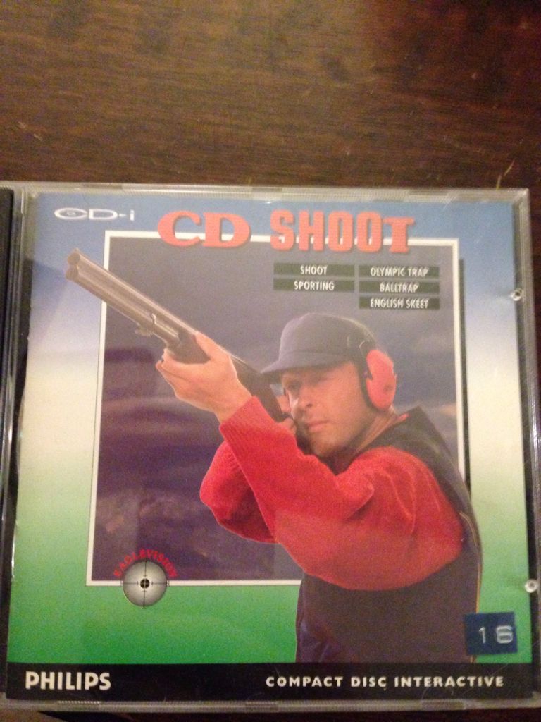 Cd Shoot - Philips CD-I video game collectible [Barcode 731069027027] - Main Image 1