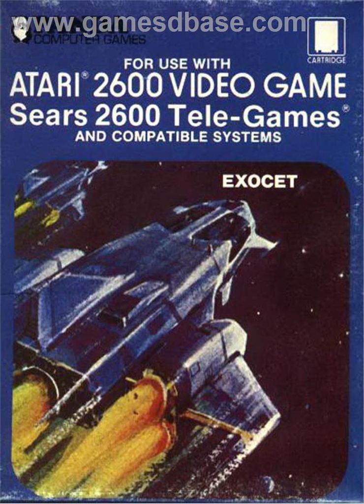 Exocet - Atari 2600 (Panda) video game collectible - Main Image 1