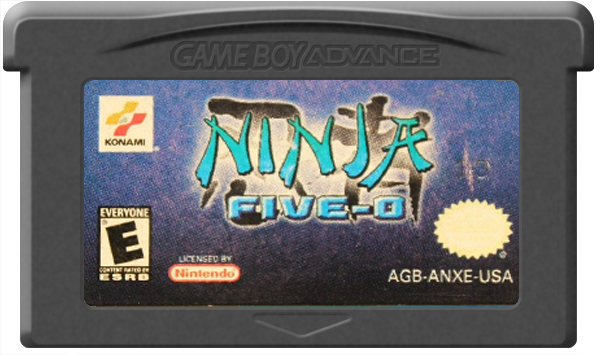 Ninja Five-O - Nintendo Game Boy Advance (GBA) (Konami of America, Inc. - 1) video game collectible [Barcode 083717500278] - Main Image 3