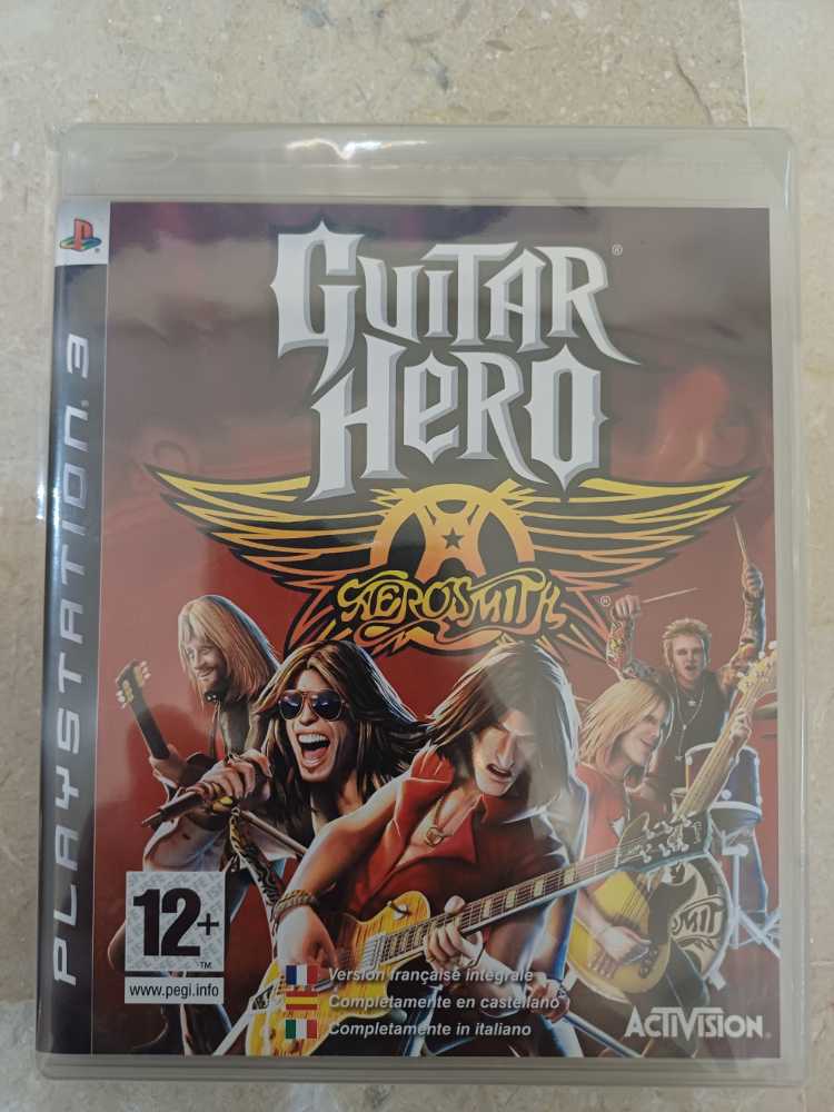 Guitar Hero Aerosmith - Sony PlayStation 3 (PS3) (Activision - 1-2) video game collectible - Main Image 2