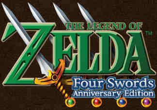 The Legend Of Zelda: Four Swords Anniversary - Nintendo 3DS Virtual Console video game collectible - Main Image 1