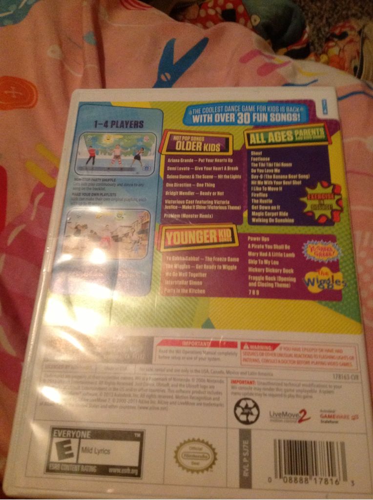 Just Dance 2014 Game Wii - Nintendo Wii (1246) video game collectible - Main Image 2