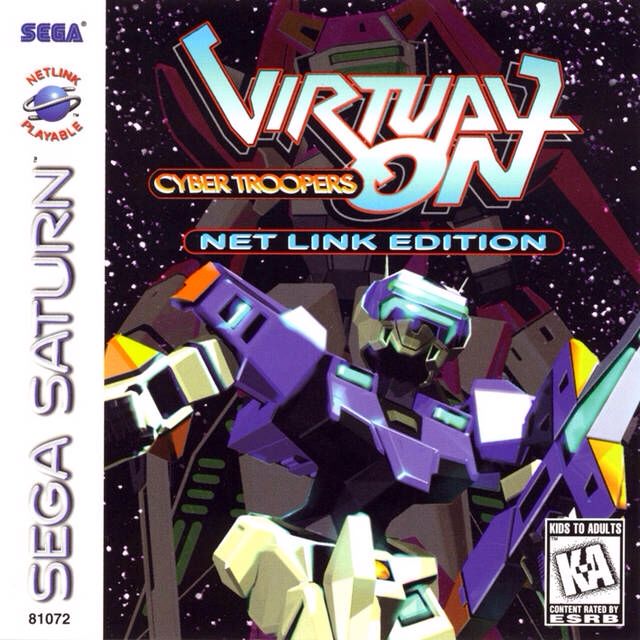 Virtual On Cyber Troopers Netlink Edition - Sega Saturn (Sega - 2) video game collectible - Main Image 1