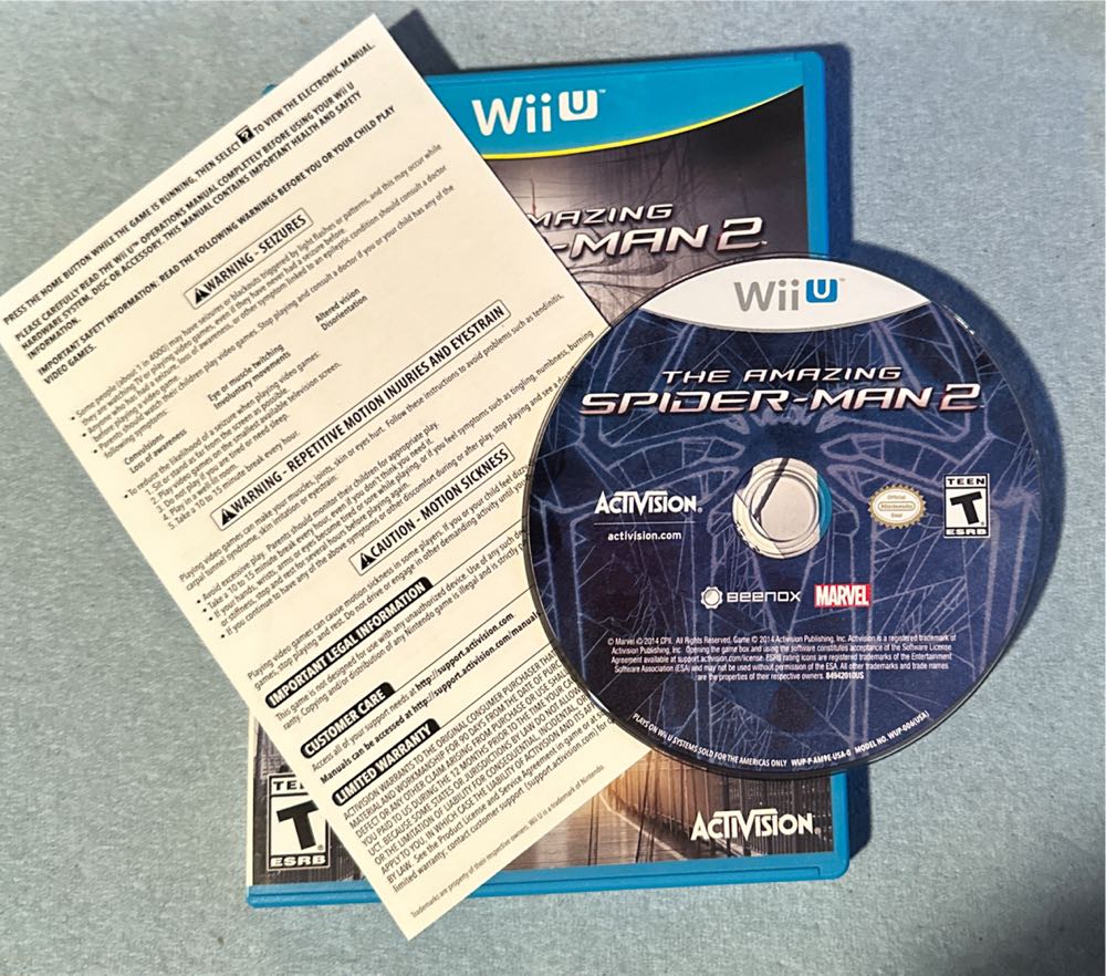 The Amazing Spider-Man 2 - Nintendo Wii U (Activision - 1) video game collectible [Barcode 047875849426] - Main Image 3