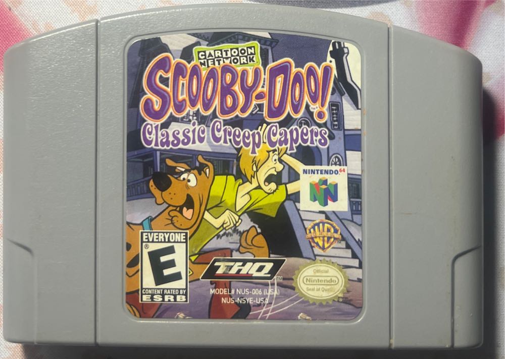 Scooby Doo: Classic Creep Capers - Nintendo 64 (N64) (THQ - 1) video game collectible [Barcode 785138301174] - Main Image 3