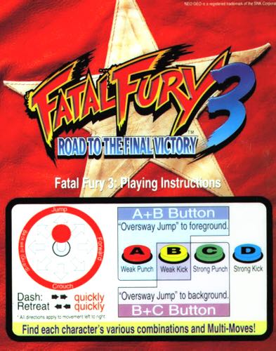 Fatal Fury 3 - Arcade video game collectible - Main Image 1