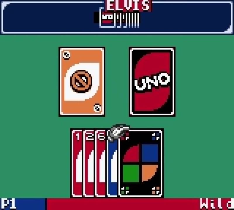 UNO - Nintendo Game Boy Color (Mattel Media - 2) video game collectible [Barcode 074299269455] - Main Image 3