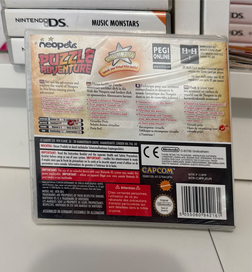 Neopets Puzzle Adventure - Nintendo DS video game collectible [Barcode 5055060942161] - Main Image 2