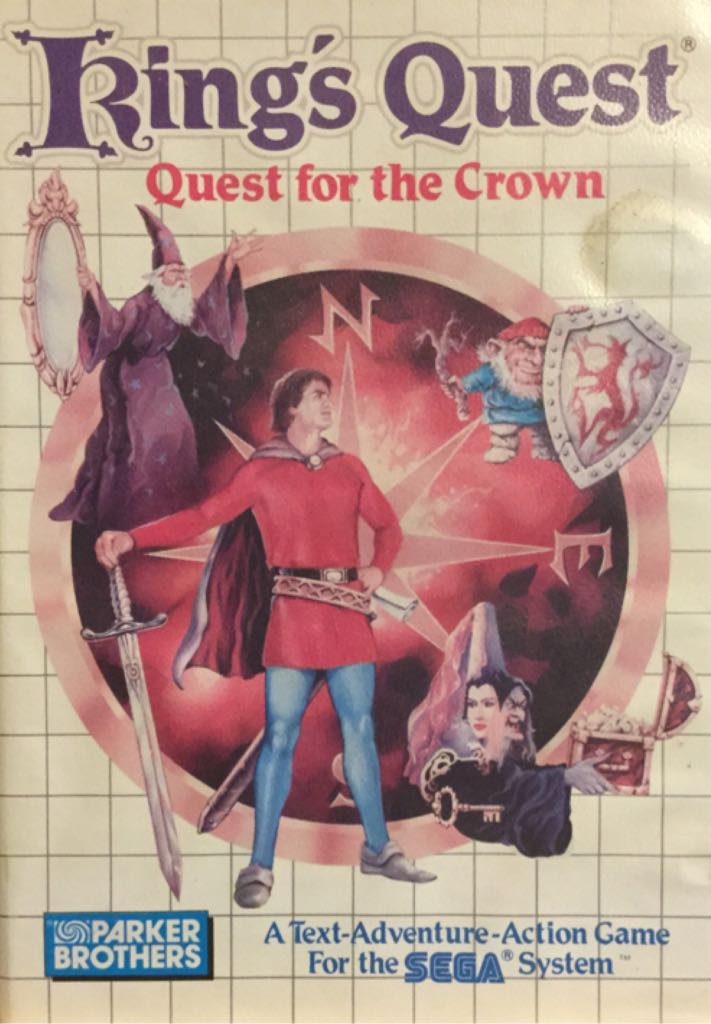 King’s Quest - Sega Master System video game collectible - Main Image 1