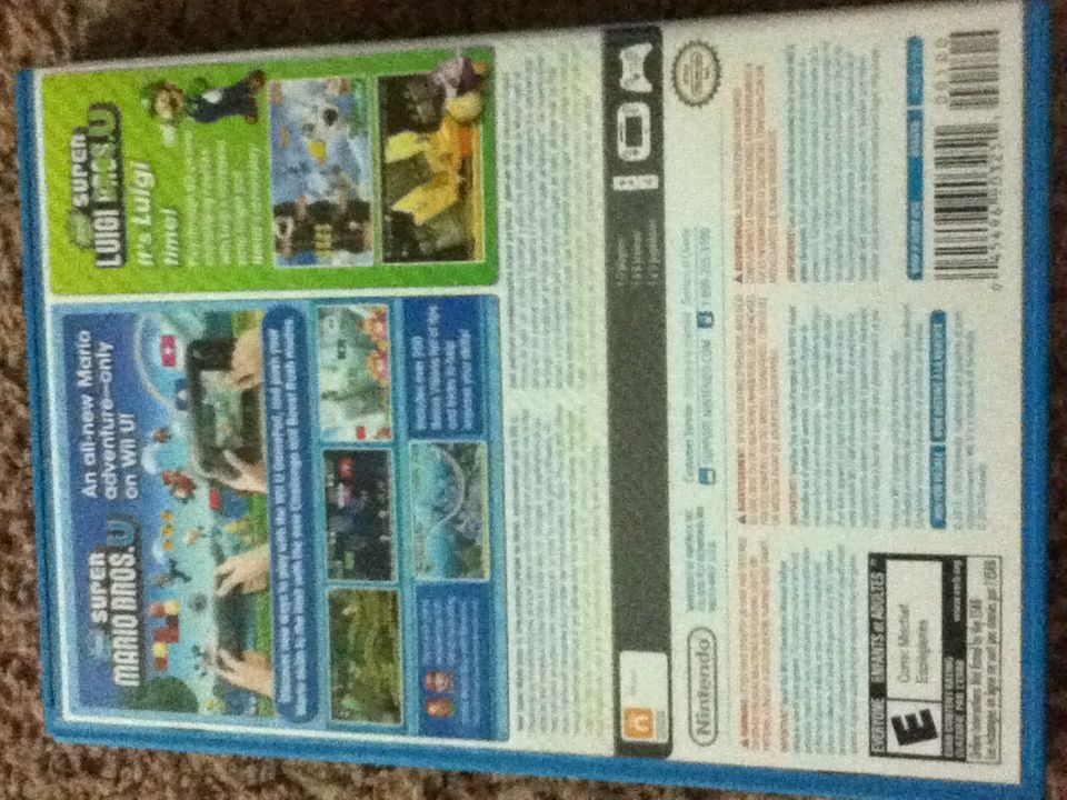 New Super Mario Bros. U+ New Super Luigi U - Nintendo Wii U (Nintendo - 5) video game collectible - Main Image 2
