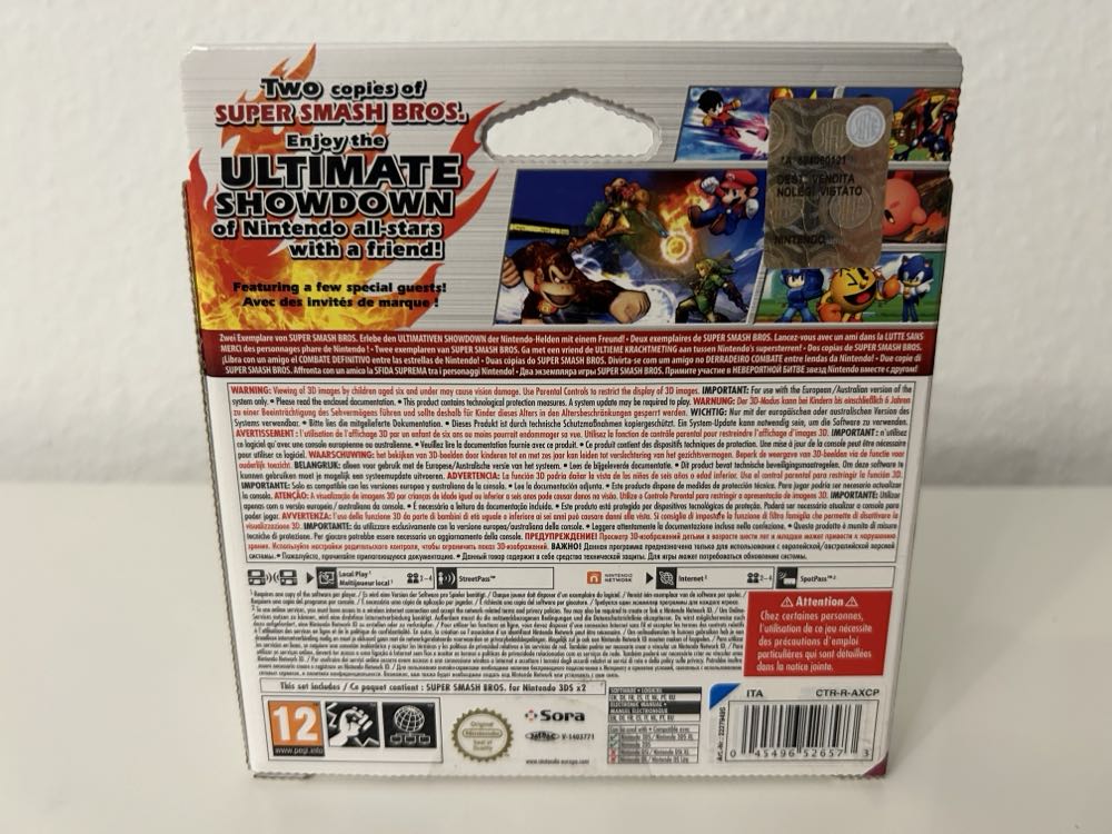 Super Smash Bros. for Nintendo 3DS - Nintendo 3DS (Nintendo - 1, 2-4) video game collectible [Barcode 045496526573] - Main Image 3