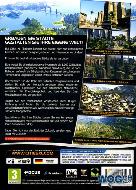 Cities XL Platinum - PC video game collectible [Barcode 3512899110601] - Main Image 2