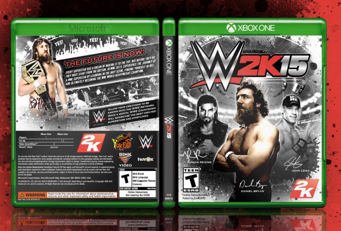 Wwe2k15 - Microsoft Xbox One video game collectible - Main Image 2