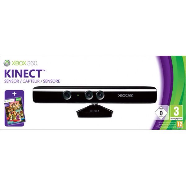 Kinect and Kinect Adventures Bundle - Microsoft Xbox 360 video game collectible - Main Image 1