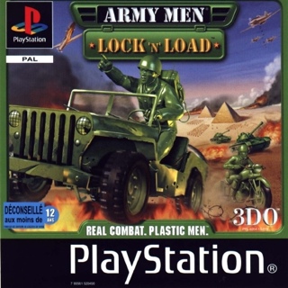 Army Men - Lock ’n’ Load - Sony PlayStation video game collectible [Barcode 790581508421] - Main Image 1