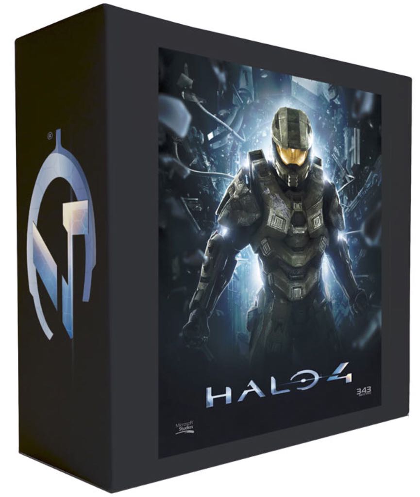 Halo 4 Master Chief edition - Microsoft Xbox 360 (Microsoft Game Studio) video game collectible [Barcode 2513620000001] - Main Image 2